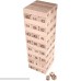 CoolToys Timber Tower Wood Block Stacking Game Number Match Playset 48 Pieces Number Match B01M6ZOAGQ